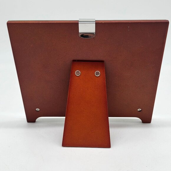 Green Tree Gallery 5" X 3" Glass & Wood Picture Frame - Picture 4 of 8